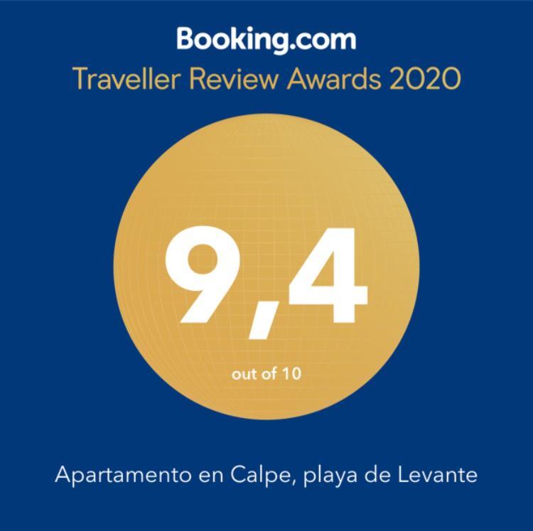 Apartamento En Calpe, Playa De La Fossa, Primera Linea, Aa Exteriér fotografie
