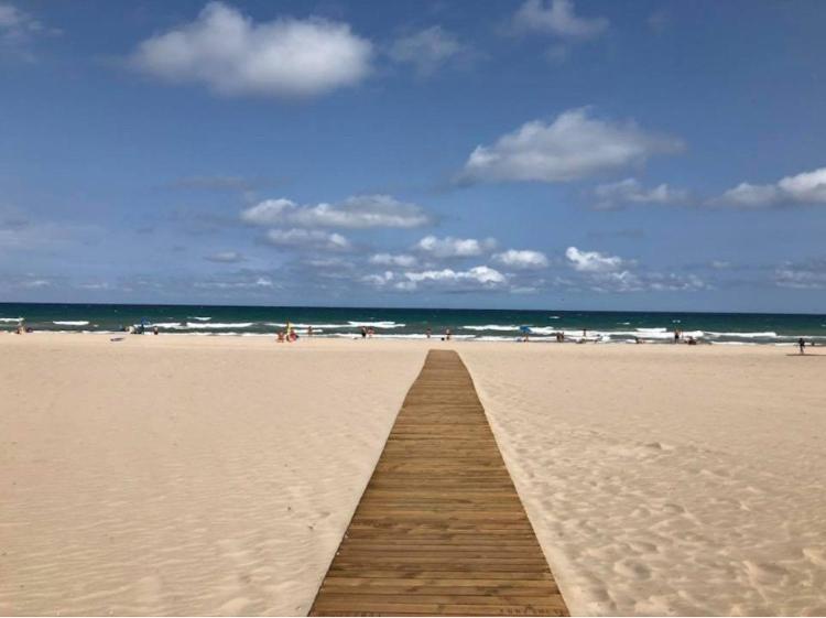 Apartamento En Calpe, Playa De La Fossa, Primera Linea, Aa Exteriér fotografie