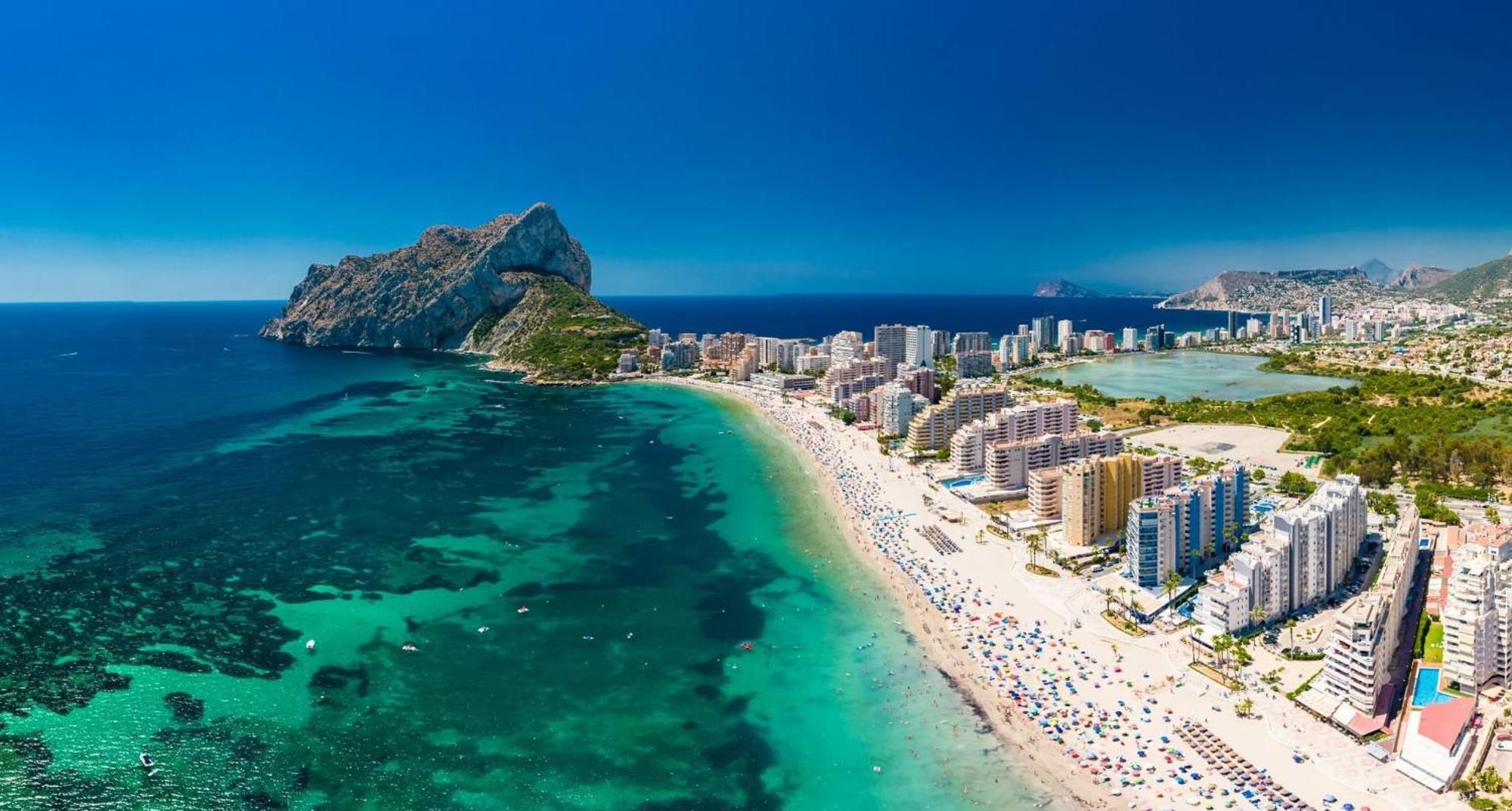 Apartamento En Calpe, Playa De La Fossa, Primera Linea, Aa Exteriér fotografie
