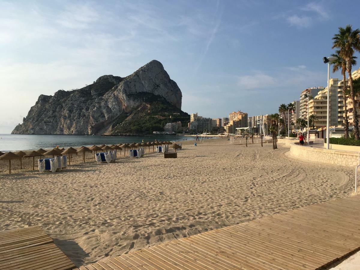 Apartamento En Calpe, Playa De La Fossa, Primera Linea, Aa Exteriér fotografie