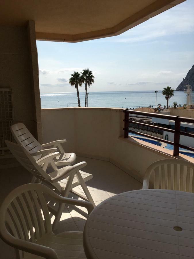 Apartamento En Calpe, Playa De La Fossa, Primera Linea, Aa Exteriér fotografie