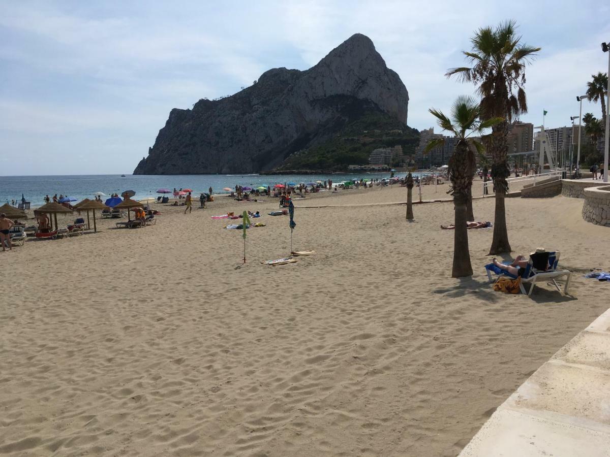 Apartamento En Calpe, Playa De La Fossa, Primera Linea, Aa Exteriér fotografie