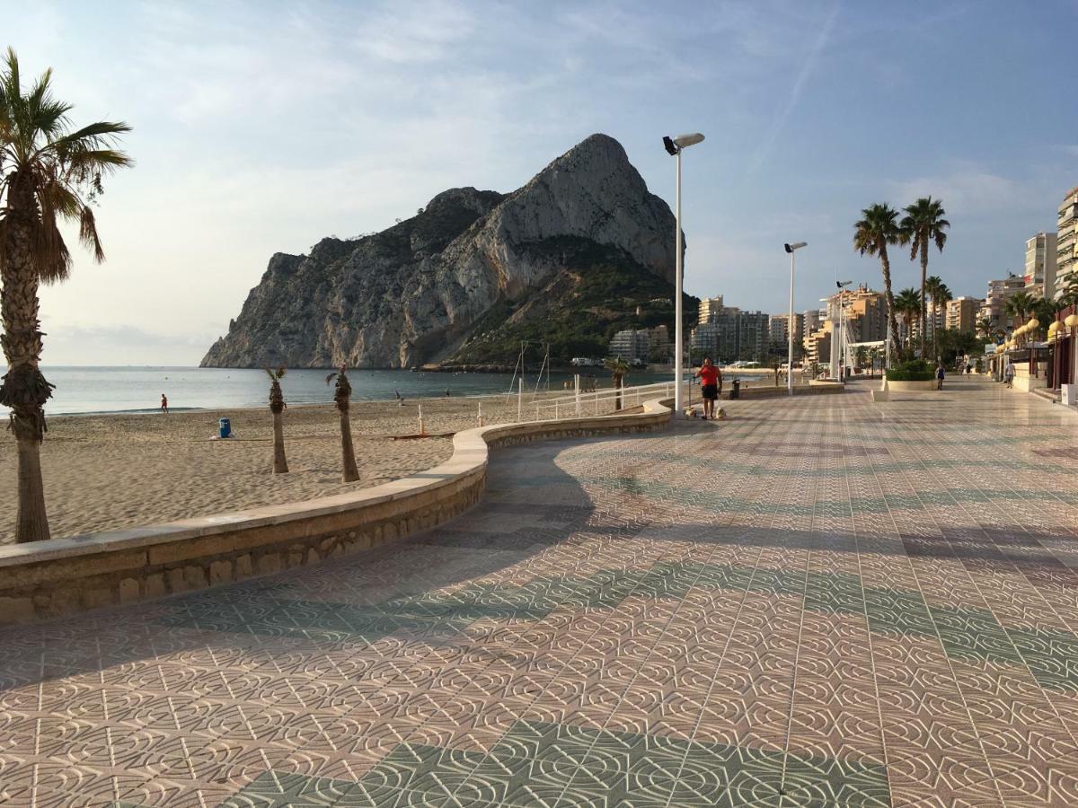 Apartamento En Calpe, Playa De La Fossa, Primera Linea, Aa Exteriér fotografie