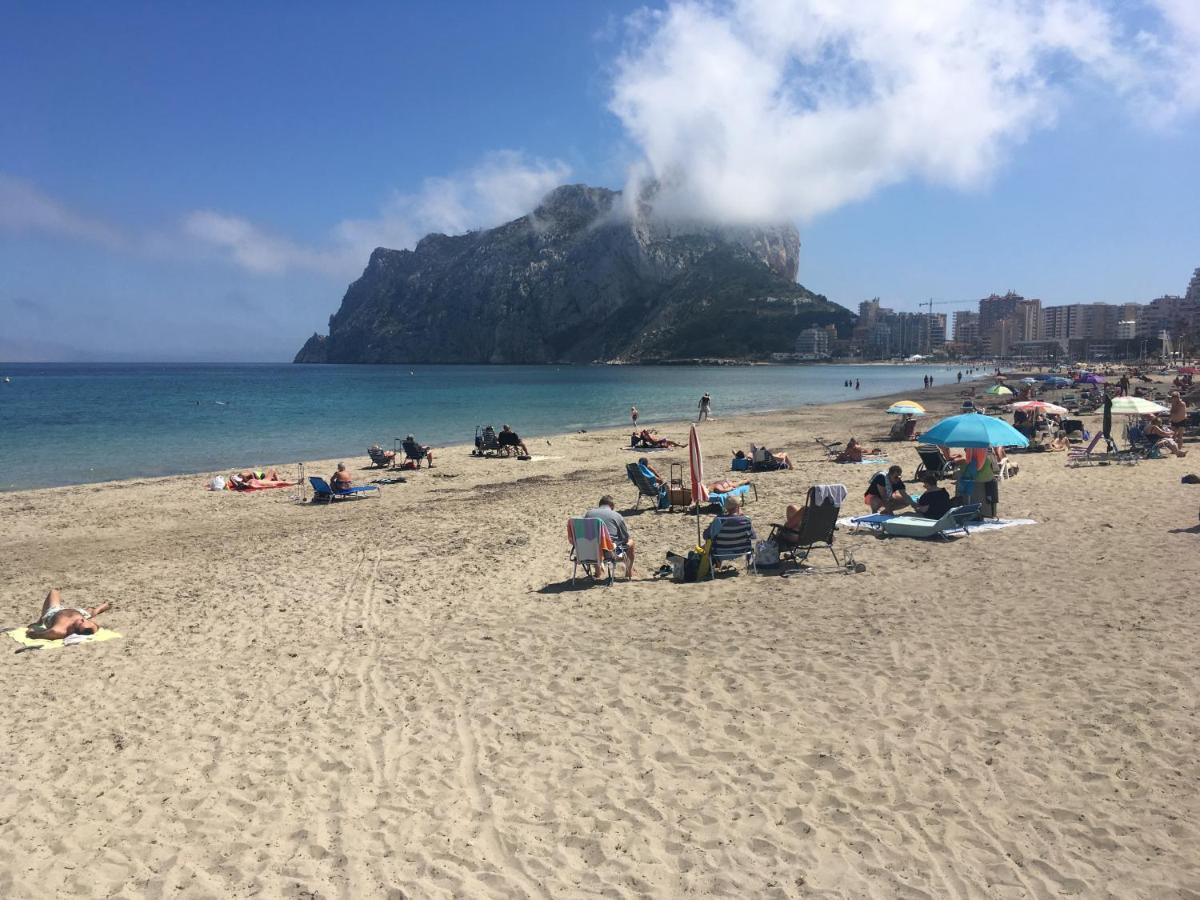 Apartamento En Calpe, Playa De La Fossa, Primera Linea, Aa Exteriér fotografie